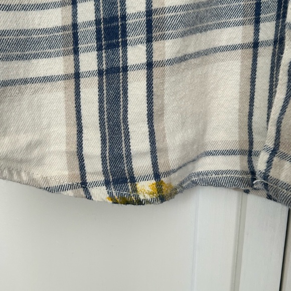 Ben Sherman Men’s Size L Long Sleeve Heavy Flannel Button Down Plaid Shirt - Picture 15 of 15